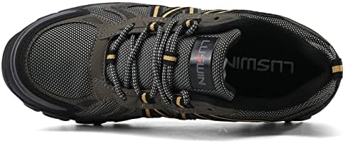 Luswin Muške planinarske cipele na otvorenom prozračne patike za hodanje Neklizajuće trajno planinarsko staza za cipele lagano
