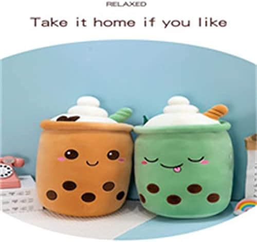 Seteeey punjena boba plišani čudakljivi čaj plišani igrački jastuk simpatični mliječni čaj pljushie obožava igračka za punjene hrane.