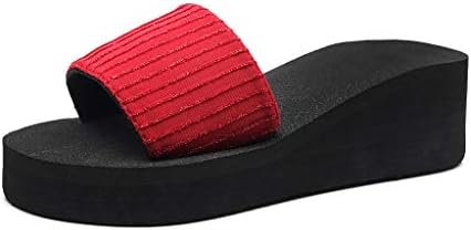Ženske ljetne boemske otvorene nožne prste modne klizne klipe papuče za cipele na plaži Dame papuče