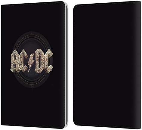 Dizajn kućišta za glavu zvanično licencirani AC / DC ACDC Horns logo kožna Navlaka za novčanik za knjige kompatibilna sa Kindle Paperwhite