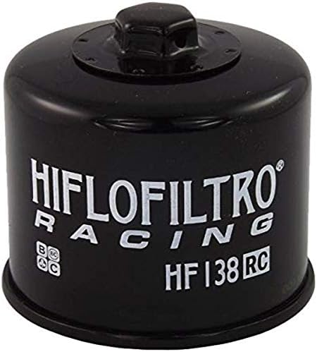 HiFloFiltro HF138 Crni Standardni Filter za Premium ulje, jedan