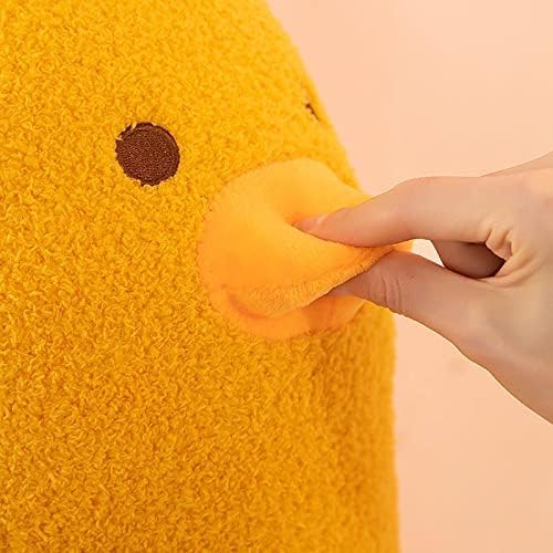 HandytooLinc banana patka punjene životinje pliša 19.6inch mekani patke jastuci za spavanje za dječake i djevojke slatko zagrljaj