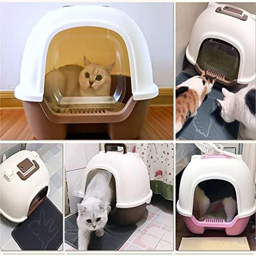 Mačke Nosiljka Prenosiva Kutija Za Smeće Za Mačke Potpuno Zatvorena Zadnja Preklopna Mačka Toaletna Dezodorans Pijesak Za Kućne Ljubimce