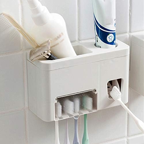 Tfiiexfl hands free automatska pušačka pasta za zube za zube iscijedite zidni dodaci za kupatilo