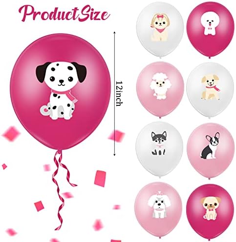 36 komada štene baloni 12-inčni pas balona balona pasa Baloni pas ispis balona ukras paketa za pse tema za zabavu za rođendanski tuš