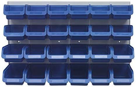 Sealey TPS131 bin i kombinirana jedinica za kat, plava, 24 kante