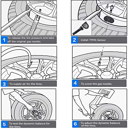 Senzor pritiska u gumama, TPMS 315MHz, TPMS zamjena senzora za Chevy GMC Cadillac Buick sistem za nadgledanje tlaka guma 13598771,