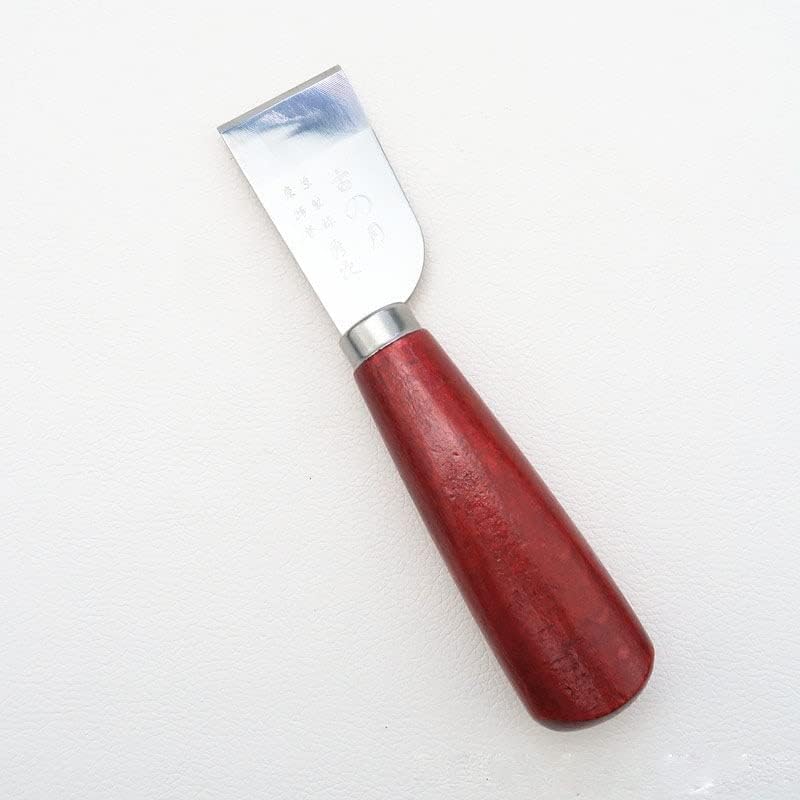 Kožni alat za rezanje Skijanje radnog noža sa drvenom ručkom za DIY EASY CIST CINGMING & EDGE KUPIVANJE Koznog plafta