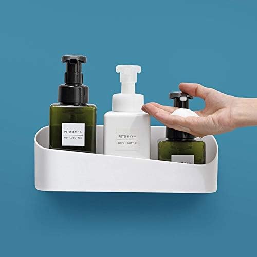 Pnnerr kupaonica šampon za polica kozmetika za skladištenje plastični čaše za usisavanje ugao stalak za pohranu Organizator tuš kabina
