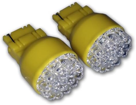 TuningPros LED-3156-A19 3156 LED žarulje, 19 LED Amber 2-PC set