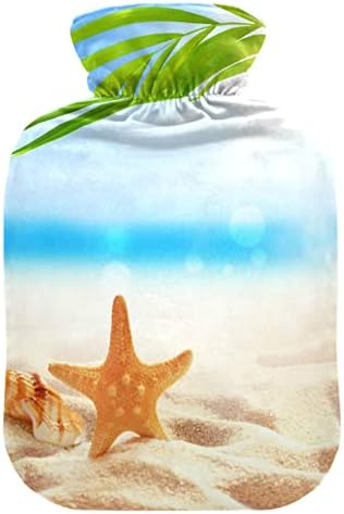 Flaše sa toplom vodom sa poklopcem Starfish i Seashell vreća za toplu vodu za ublažavanje bolova, topla hladna kompresa, vreća za