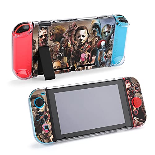 Horor likovi Halloween TPU nošenje zaštitne futrole za Nintendo Switch Console Controlle