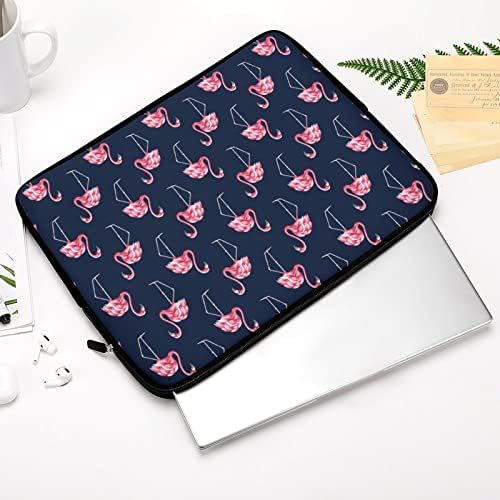 Prekrasan flamingo laptop poklopac zaštitne laptopske rukavske torbe za nošenje torbi za muškarce za muškarce 17 inča