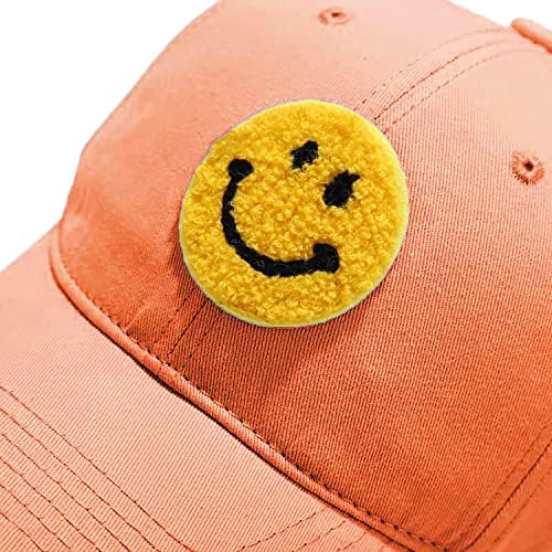 Cinizam Smiley Face Hat Baseball Cap Žene Muškarci Podesivi kamiondžija HATS Slatka osmijeh Patch Sun Cap Unisex