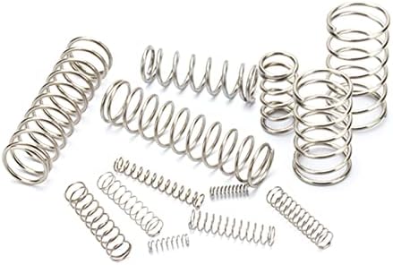 Kompresioni opruge pogodni su za većinu popravke i 304 nehrđajućeg čelika proljetna proljetna proljetna žica promjera 0,4 mm, vanjski
