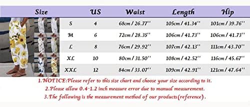 Poton posteljina ljetnje kapris za žene casual lagana širina noga visoki usjeva za struk visoki uspon sa džepovima obrezano