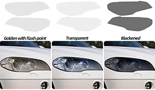 Lylco 2 kom. Zaštita glave automobila Zaštita film Prozirna crna TPU naljepnica, za BMW X5 E70 X5M 2007-2013