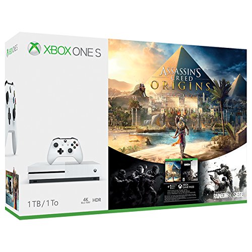 Xbox One S 1TB konzola - Assassin's Creed Creed Comunds Bonus Bundle