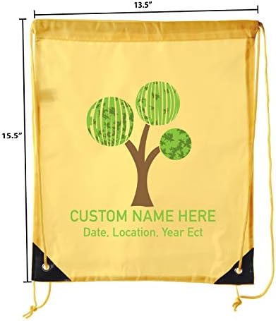 Porodično stablo sa prilagođenim imenom i datumom-torbe za porodično okupljanje zabave