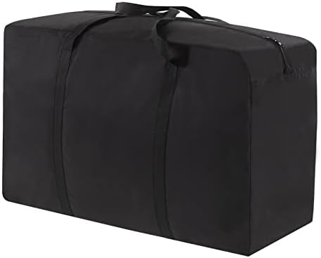 Sansam Extra Velika torba za teške uvjete, 2 pakovanja Vodootporna duffle vrećica s patentnim zatvaračima za putovanje na fakultetu,