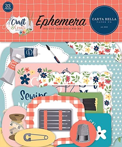 Carta Bella Paper Company Craft & Create Ephemera, Multi
