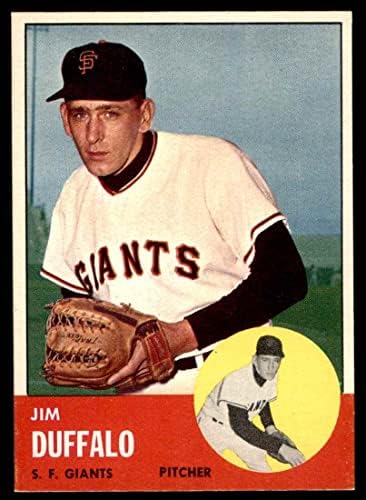 1963 TOPPS 567 XBLB Jim Duffalo San Francisco Giants NM Giants