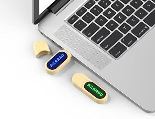 Azarsd USB Flash Drive 64GB, USB 2.0 Memory Stick, Ultra Veliki Skladištenje USB 2.0, pogonski prenosi 4GB datoteke u 10 sekundi W