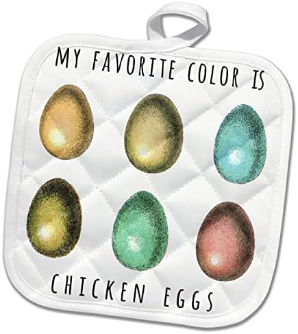 3Droza Moja omiljena boja su pileća jaja - smiješno pileće jaje Humor - Pothilders
