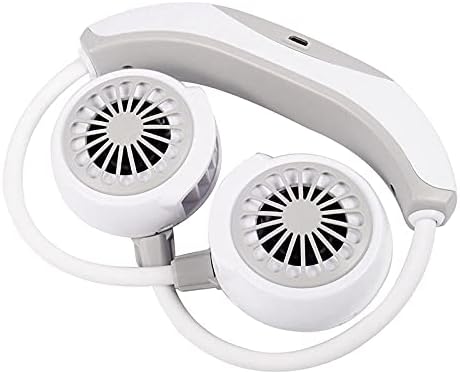 Uxzdx cujux USB ventilatori za vešanje vešanja prijenosni 2000mAh puniti LED ventilator Prijenosni niski šum oko vrata modnog ventilatora