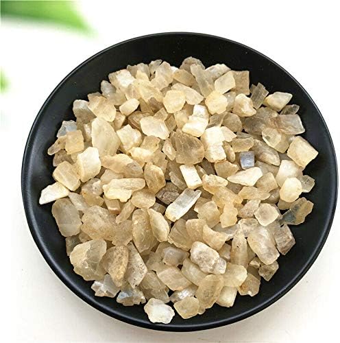 Shitou2231 50g Prirodni nepolirani bijeli mjesec kvarcni kristalni šljunčani kamenje uzorke zacjeljivanje ljekovitih kamenja