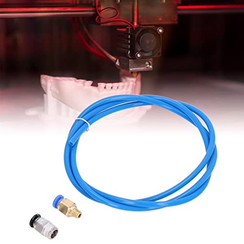 PTFE Tube, 5pcs 3D komplet za štampač, PTFE cijevi 1 metar sa 20pcs pneumatskim spojnicama za 3D štampač 1,75mm filament, 3D pribor