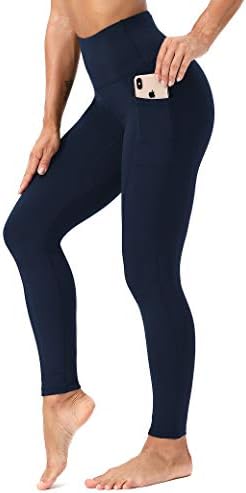 Kutapu vježbanje za žene visoke strukske gamaše 7/8 Dužina mekane joge hlače sa džepovima