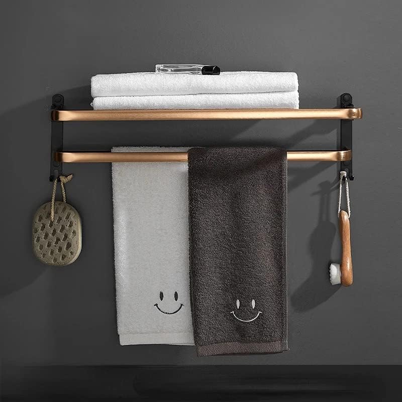 ZlxDP kućni ručnik nosač kupaonici šampon za šarmel kozmetički ručnik za skladišni nosač kutni kutak držač kupaonice