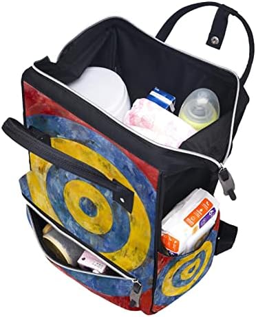 Game Darts Board Art Art Diener Back Raksak ruksaka sa promjenom torbi za dječje dječake Dječje mama torba