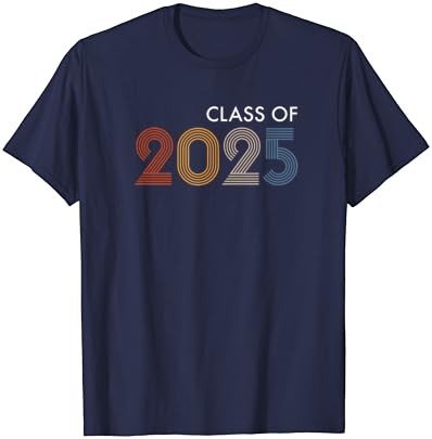 Klasa 2025. Buduća majica sa visokom školom fakulteta