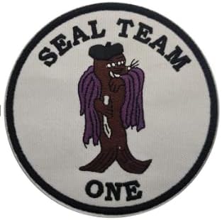 Seal Team One vezenje zakrpa za patch vojne taktičke MORALE patch bedemb Emblem Aplikacija zakrpe za kuke za ruksak ruksaka