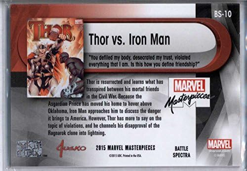 Thor vs. Iron Man Foil 2015 Marvel remepieces Battle Spectra BS-10 Jusko