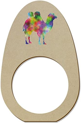 Azeeda 5 X 'Colorful Camel' Drveni prstenovi / držači za salvete