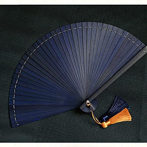 Hrang ručni ventilator preklopni ventilator, klasični kineski stil ženski prenosni sklopivi ventilator, mini bambus ventilatori ručni