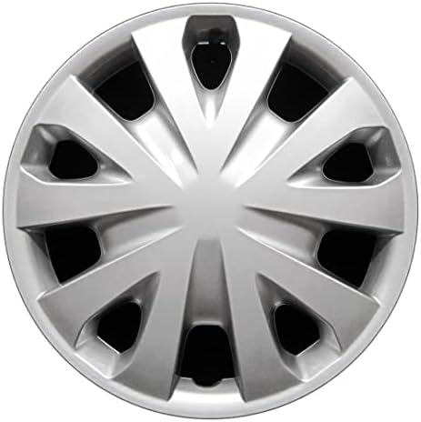 Premium replika Hubcap, zamjena za Nissan Versa 2012-2019, 15-inčni poklopac srebrnog kotača, 1 komad