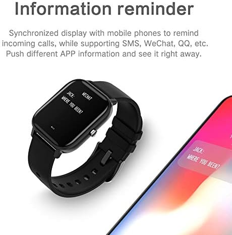 P8 1.4-inčni pametni sat Muški puni dodir Fitness Tracker krvni pritisak Smart Bell Sexual GTS SmartWatch za Xiaomi, Benrenshangmao