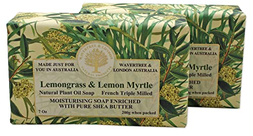 Wavertree & London limunska trava i mirtle australijski prirodni luksuzni sapuni 7 unci