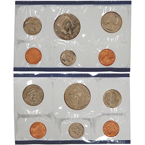 1988. P & D US Mint 1-kovanice se postavljaju necrtenom