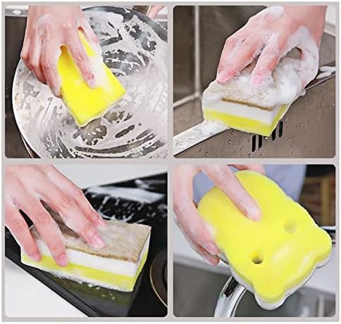 DBYLXMN 5pcs dekontaminacija Penjač za pranje posuđa Tri sloja Četkica za čišćenje posuđa Zakratko čišćenje Jelo za pranje posuđa