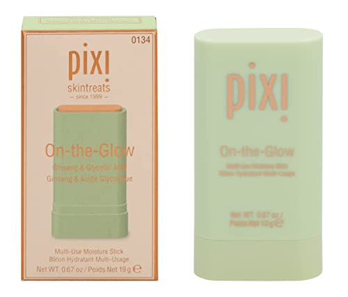 Pixi Beauty on-the-Glow | Solid Moisturizer Stick | Multi-Use Moisturizer | travel-Friendly Hydration Anywhere you Go / 0.67 Oz