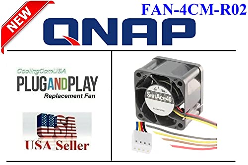 1x ekstra rashladni ventilator, kompatibilan za QNAP FAN-4CM-R02