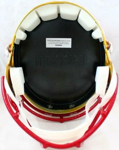 Terry McLaurin potpisao je fudbalski tim Washingtona F / S Flash Speed Helmet-BAW Holo-autograme NFL Helmets