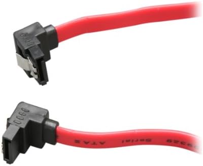 Rosewill 36-inčni SATA III ravni kabel sa zaključavanjem zasun, crveni