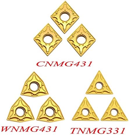 Dijelovi alata 30kom / Set karbidnih umetaka CNMG431+TNMG331+WNMG431 karbidni umetak za držač alata za struganje