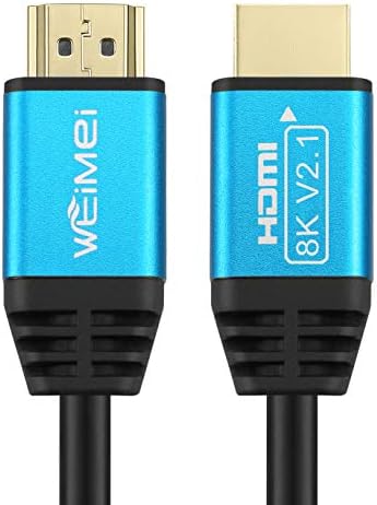 WEIMEI 8K HDMI 2.1 kabl 6 stopa, HDMI kabl podržava brzu brzinu 48Gbps 8K@60Hz 7680p Dolby Vision, HDCP 2.2, 4: 4: 4 HDR